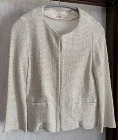 【BEAMS】　LAPIS LUCE ノーカラーカーディガン　36のサムネイル