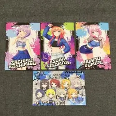 アイドルマスターシンデレラガールズ 　eeoコラボ　ポストカード　全4種セット