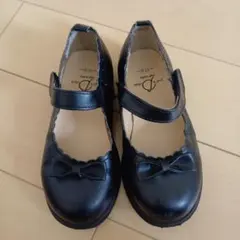 女の子　 黒 フォーマルシューズ 17cm