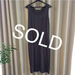 はんぎょどん様専用☆   セール‼️楽チン☆ロングワンピース グレー