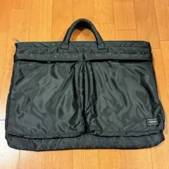 PORTER タンカー ヘルメットバッグ ブリーフケース 黒
