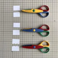 クラフトはさみ 3本セット デザインカットのサムネイル
