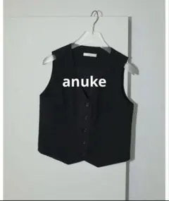 anukeアンヌーク cut off overvest グレー38 - メルカリ