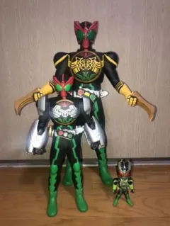 仮面ライダーオーズ　フィギア3体セット