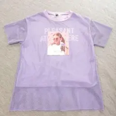 ピンクラテ❤︎転写プリントTシャツ❤︎160 S