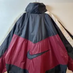 【専用　ナイキ　ナイロンジャケット　ビッグロゴ　刺繍　銀タグ