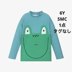 25SS SMC フロッグ プリント ラッシュガード　6Y お揃い