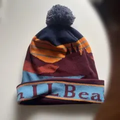 llbean ニット帽　ボンボン帽