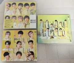 SnowMan CD 3形態セット(HELLO HELLO）+特典