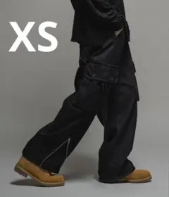 Denim parachute pants/デニムパラシュートパンツ