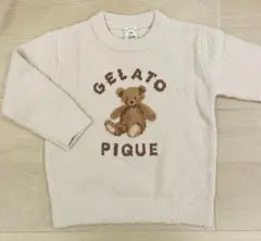 ジェラートピケ キッズ ベア プルオーバー