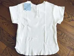 新品タグ付き2wayワッフル生地Tシャツ　お値下げ❗️