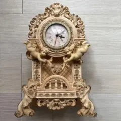 バロックスタイル 置時計 天使の彫刻 ジャンク品 バロックスタイル 置時計 天使の彫刻 ジャンク品 - メルカリ