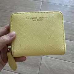 Samantha Thavasa イエロー 二つ折り財布