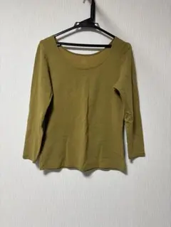 UNIQLO ユニクロ　極暖ヒートテックコットンUネックt 8分袖　L