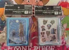 ワンピースカード オフィシャルカードスリーブ ルフィ＆エース チョッパー 2種