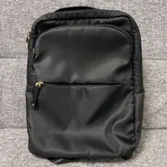エース　黒　ビジネスリュック　ゴールド金具