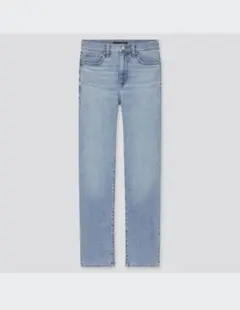 UNIQLO　スリムストレートハイライズジーンズ（丈78.5cm）