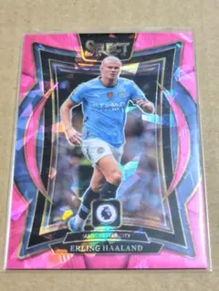 訳あり　PANINI SELECT　ノルウェー代表　ハーランド　ピンクアイスのサムネイル