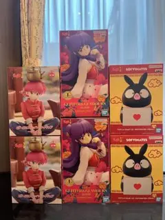 らんま½ 最新プライズフィギュア 3種6体セット