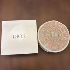 Dior 蝶刺繍 ラウンドポーチ　ノベルティ