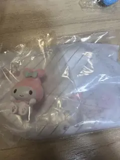 サンリオ　あのころのおてがみポーチ　なりきりうさぎさんフィギュア　マイメロディ