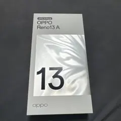 新品未使用　OPPO Reno 13A アイスブルー