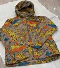 ノースフェイス　コンパクトジャケット　キッズアウター　地図柄　130