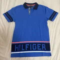 TOMMY HILFIGER 青 ポロシャツ XL