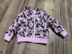総柄 ミニーちゃん リバーシブル アウター ジャンパー 80 90