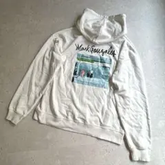 VENCE EXCHANGE バックプリントパーカー〔M〕プルオーバー ホワイト