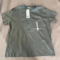 ジーユー スムースT 半袖 Tシャツ GU グリーンのサムネイル