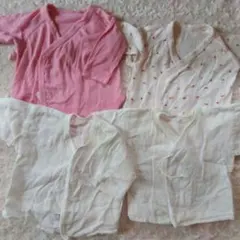 ベビー肌着セット コンビ肌着 短肌着 4枚のサムネイル