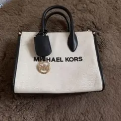 MICHAEL KORS ショルダーバッグ アイボリー/ブラック