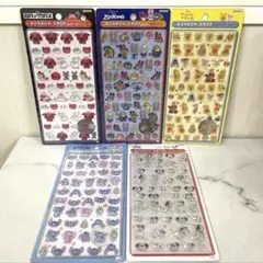 ボンボンドロップシール ズートピア ベイマックス スティッチ5枚セット【正規品】
