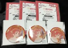 くじメイト　魔法少女まどかマギカ　佐倉杏子　ブロマイドセット グリッター缶バッジ