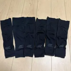 TABIO サッカーソックス 6足セット 黒