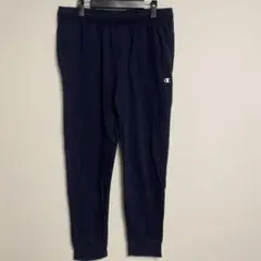 Champion チャンピオン ネイビー スウェットパンツ ジョガーパンツ XL