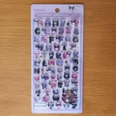 ボンボンドロップシール　文字　ボンドロ　サンリオ　クロミ