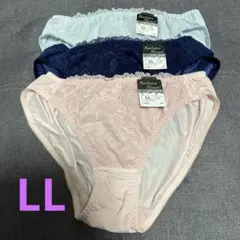 レディースショーツ　LL 3枚セット　①