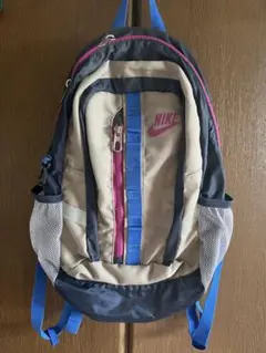 Nike リュック ベージュ/ネイビー/ピンク