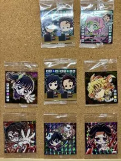 鬼滅の刃ウェハース13 ノーマル2種レア2種SR3種　8枚セット