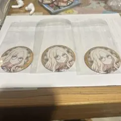 学マス十王星南 伊勢丹 缶バッジ