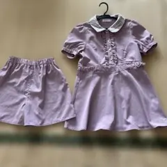 ワンピース&キュロット　Sサイズ　ピンクのサムネイル