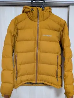 【美品】モンベル パーマフロスト ライトダウンパーカ Mサイズ ハニー