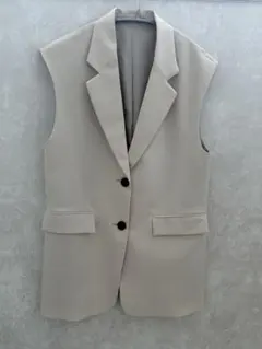 GU オーバーサイズ テーラードベスト