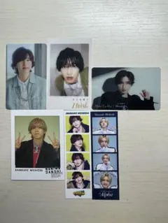 なにわ男子 道枝駿佑 トレカ ステッカー セット