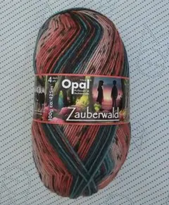 opal 毛糸 Zauberwald 11447 新品 靴下編み 段染