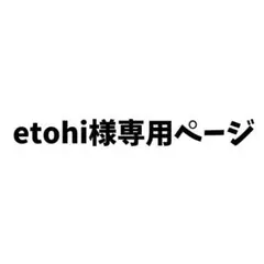 etohi様専用ページです。