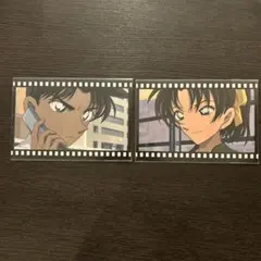 コナンムービー展 ポストカード 銀幕の回顧録 服部平次 遠山和葉 名場面